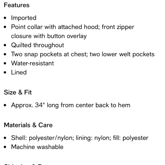 Calvin Klein Soft Pink Quilted Hooded Jacket - Picture 7 of 7